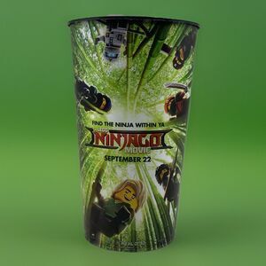 The Lego Ninjago Movie Cup Plastic 44oz. In Movie 2017 Cinemas Theatres